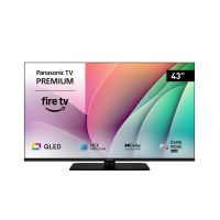 Panasonic TV-43W80AEZ, 109,2 cm (43"), 3840 x 2160 Pixel, QLED, Smart-TV, WLAN, Schwarz