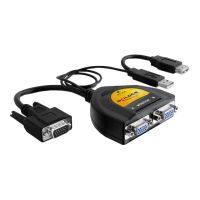 Delock 2 Port VGA Data Splitter - Video-Verteiler