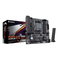 Gigabyte B550M X AORUS ELITE WIFI7 Mainboard, AMD, Sockel AM4, AMD Ryzen 5000 Series, AMD Ryzen 4000 Series, AMD Ryzen 3000 Series, Sockel AM4, DDR4-SDRAM, 128 GB