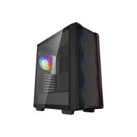 Deepcool CC560 ARGB V2 - Mid tower - ATX - Seitenteil mit Fenster (gehärtetes Glas)