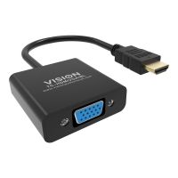 Vision Professional - Videoadapter - HDMI männlich zu HD-15 (VGA)