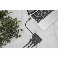 DIGITUS 3-Port MST Video Hub (USB-C -> 3x DisplayPort)