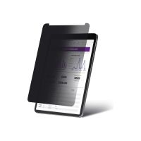 StarTech.com 4-Way Privacy Screen For 12.9-inch iPad Pro - Bildschirmschutz für Tablet - für Hoch- und Querformat, mit Touch-Funktion, +/-30° Blickwinkel, blockt bis zu 51 % blaues Licht, matt - mit Sichtschutzfilter - 4-Wege - 12.9" - Schwarz - für Apple