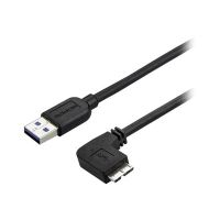 StarTech.com 1m Slim Micro USB 3.0 Kabel rechtsgewinkelt - USB 3.1 Gen 1 (5 Gbit/s)