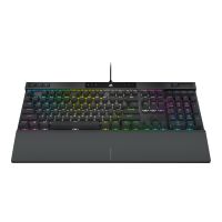Corsair Gaming K70 RGB PRO - Tastatur - Hintergrundbeleuchtung - USB - Deutsch - Tastenschalter: CHERRY MX Speed Silver - Aluminium schwarz eloxiert (gebürstet)