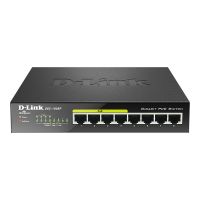 D-Link DGS 1008P - Switch - unmanaged - 4 x 10/100/1000 (PoE)