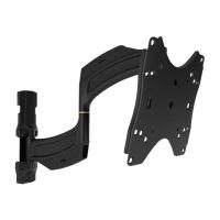 Chief Thinstall Medium 18" Extension Single Arm Wall Mount - For Displays 32-55" - Black - Befestigungskit (Dual-Schwenkarm)