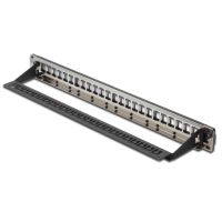 DIGITUS Modulares Patchpanel für Keystone Jacks 1HE - unbestückt