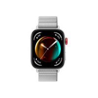 Huawei Watch Fit 3 - Aluminiumlegierung - intelligente Uhr mit Riemen - Nylon - grau - Handgelenkgröße: 120-190 mm - Anzeige 4.6 cm (1.82")