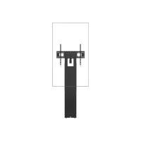 Vision Befestigungskit (VESA-Halterung, 2 Wandhalterungen, Bodenständer, extra stark) - motorisiert - für Flachbildschirm - Stahl - mattschwarz - Bildschirmgröße: up to 248.9cm (up to 98")