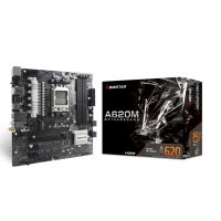 Biostar A620MP-E PRO, AMD, Sockel AM5, AMD Ryzen 7000 Series, DDR5-SDRAM, 128 GB, DIMM