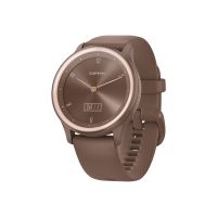 Garmin vívomove Sport - Mokkafarben mit perlgoldenen Akzenten