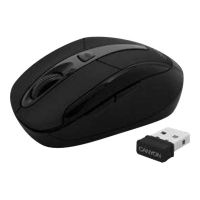 Canyon CNR-MSOW06B - Maus - optisch - 6 Tasten - kabellos - 2.4 GHz - kabelloser Empfänger (USB)