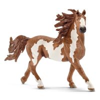 Schleich FARM WORLD Pinto Hengst, 3 Jahr(e), Mehrfarbig, Kunststoff, 1 Stück(e)