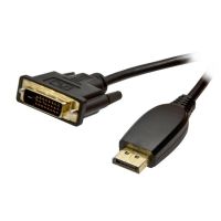 Synergy 21 2.0m DP - DVI-D, 2 m, DisplayPort, DVI-I, Männlich, Männlich, Gold