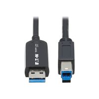Eaton Tripp Lite Series USB 3.2 Gen 1 Plenum-Rated Fiber Active Optical Cable (AOC)