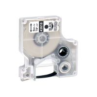 Dymo D1 - Selbstklebend - schwarz auf durchsichtig - Rolle (0,64 cm x 7 m)