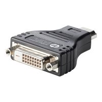 HP HDMI to DVI Adapter - Videoadapter - DVI-D weiblich zu HDMI männlich
