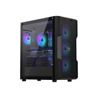 ENDORFY Regnum 400 ARGB - PC-Gehäuse - ATX - Seitenteil mit Fenster (gehärtetes Glas)