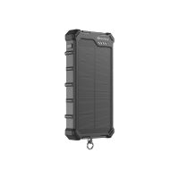 SANDBERG Active - Solar-Powerbank - 10000 mAh - 37 Wh - 22.5 Watt - 3 A - PD/PPS - 2 Ausgabeanschlussstellen (USB, 24 pin USB-C)