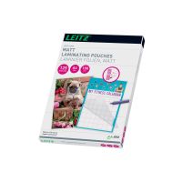 Esselte Leitz 125 Mikron - 100er-Pack - klar - Matte Clear