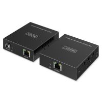 DIGITUS USB 3.2 Gen1 CAT Extender, 5 Gbps, 4 Ports: 3x USB-A / 1x USB-C, 100m