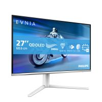 Philips Evnia 6000 27M2N6501L/00, 67,3 cm (26.5"), 2560 x 1440 Pixel, Quad HD, QD-OLED, 0,03 ms, Weiß