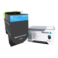 Lexmark X317 - Cyan - Original - Tonerpatrone LCCP
