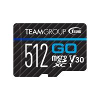 Team Group GO, 512 GB, MicroSDXC, Klasse 3, 90 MB/s, 45 MB/s, Class 1 (U1)
