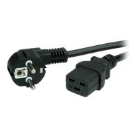 VALUE BACHMANN - Stromkabel - power CEE 7/7 (M) zu IEC 60320 C19