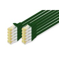 DIGITUS CAT 6A S/FTP Patchkabel, 10 Stück