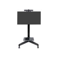 Ergotron Neo-Flex Mobile MediaCenter VHD - Wagen - Konstante Krafttechnologie - für LCD-Display - Kapazität 22,7 - 40,8 kg - Aluminium, Stahl, ABS-Kunststoff, Zinklegierung, Glasgefülltes Nylon - Schwarz - Bildschirmgröße: 94-190.5 cm (37"-75")