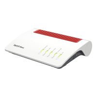 AVM FRITZ!Box 7590 AX - Wireless Router - DSL-Modem 4-Port-Switch - 1GbE - WAN-Ports: 2 - Wi-Fi 6 - Dual-Band - VoIP-Telefonadapter (DECT)