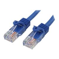 StarTech.com 1m Cat5e RJ45 UTP Netzwerkkabel Snagless - Cat 5e Patchkabel - Blau - Stecker / Stecker - Patch-Kabel - RJ-45 (M)
