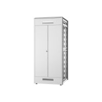 DIGITUS Professional Unique DN-31107 - Schrank Netzwerkschrank - Hellgrau, RAL 7035 - 36U - 48.3 cm (19")