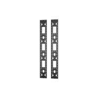 APC Easy Rack - Rack-Zubehörkanal (vertikal) - Schwarz - 24U (Packung mit 2)