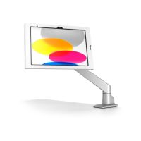 Compulocks iPad 10th-11th (A16) Gen Swell Enclosure Articulating Arm Mount White - Befestigungskit (Gehäuse, Gelenkarm)