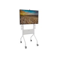Chief Voyager Height Adjustable AV TV Cart - For LCD Displays 50-70" - White - Wagen - für Flachbildschirm / Videokonferenzsystem - weiß - Bildschirmgröße: 127-191 cm (50"-75")