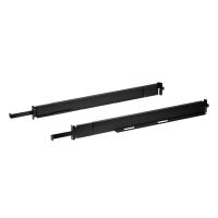 ATEN Easy Installation Rack Montageset (Kurz) für LCD KVM Switch/Konsole, Regal-Schienenset, Schwarz, CL1008M, CL1016M, CL1308N, CL1316N, CL3884NW, CL3108NX, CL3116NX, CL5708N, CL5716N, CL5708IN,..., 1,01 kg, 112 mm, 703 mm