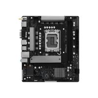 ASRock H810M-X WIFI - Motherboard - micro ATX - LGA1851-Sockel - H810 Chipsatz - USB-C 3.2 Gen 1, USB 3.2 Gen 1 - 2.5 Gigabit LAN, Wi-Fi, Bluetooth - Onboard-Grafik (CPU erforderlich)
