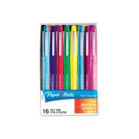 Paper Mate FLAIR ORIGINAL - Filzstift - gemischte Farben - wasserbasierte Tinte - 1.1 mm - Mittel (Packung mit 16)