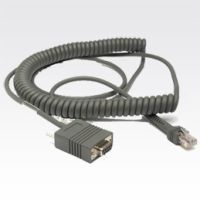 Zebra Kabel seriell - DB-9 (W) - 3.7 m - gewickelt