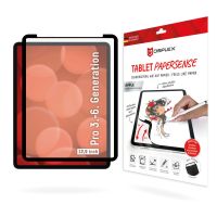 E.V.I. Displex TABLET PAPERSENSE für iPad Pro 12,9'' (3./4./5./6. Gen.), wiederablösbare Schreibfolie und Zeichenfolie mit Paper Feeling, Papierähnliche Schutzfolie für den Bildschirm, 32,8 cm (12.9"), Matt, 5H, Polyethylenterephthalat, 1 Stück(e)