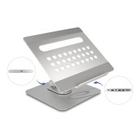 Delock Dockingstation + Notebook-/Tablet-Ständer