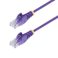 StarTech.com N6PAT25CMPLS, 0,25 m, Cat6, U/UTP (UTP), RJ-45, RJ-45, Violett