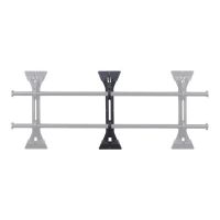 Chief Fusion Wall Plate for Wall Mounts - For Displays 55-100" - Black - Montagekomponente (Wandplatte, 2 Wandplattenabdeckungen)