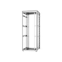 DIGITUS Unique Series - Schrank offener Rahmen - Hellgrau, RAL 7035 - 42HE - 48.3 cm (19")