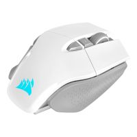 Corsair Gaming M65 RGB ULTRA WIRELESS - Maus - optisch - 8 Tasten - kabellos, kabelgebunden - Bluetooth, 2.4 GHz - kabelloser Empfänger (USB)
