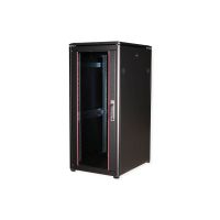 ROLINE Pro - Schrank Netzwerkschrank - mit Glastür, 600 x 800 mm (B x T)