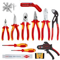 KNIPEX 00 20 90 V02, Rot, Gelb, 165 mm, 93 mm, 1,92 kg, 13 Werkzeug